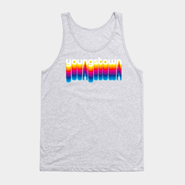 Hometown Pride - Youngstown Ohio - Rainbow Pride graphic Tank Top by Vector Deluxe